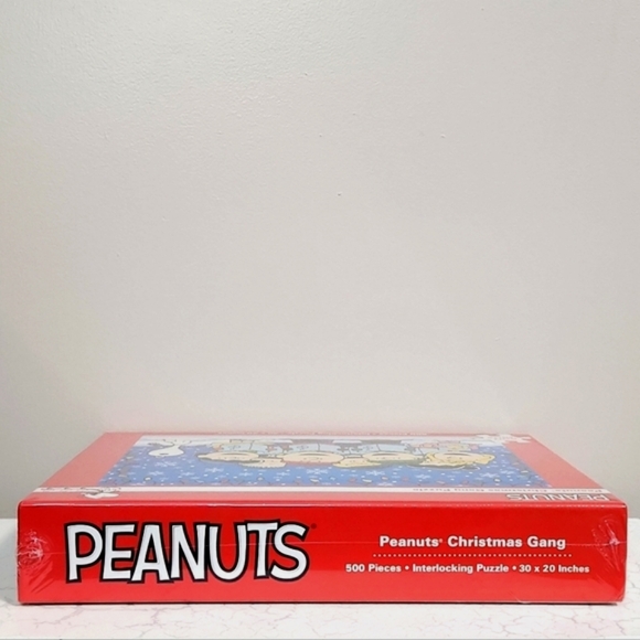 🔥FINAL💲⬇️🎄Peanuts Christmas Gang Puzzle, 500 PCS ~ NWT - Picture 4 of 9